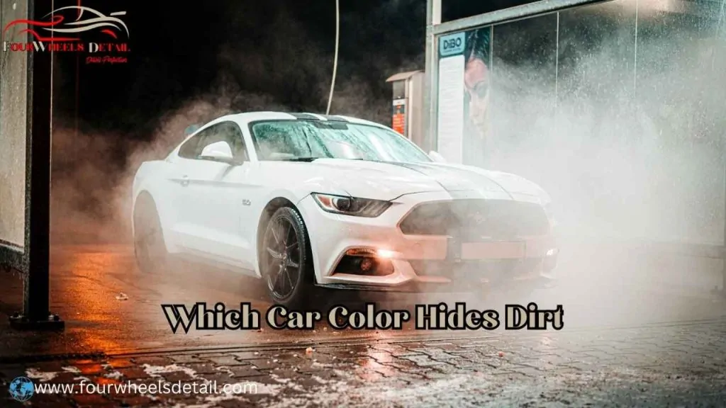 White Color Car That Hides Dirt Most