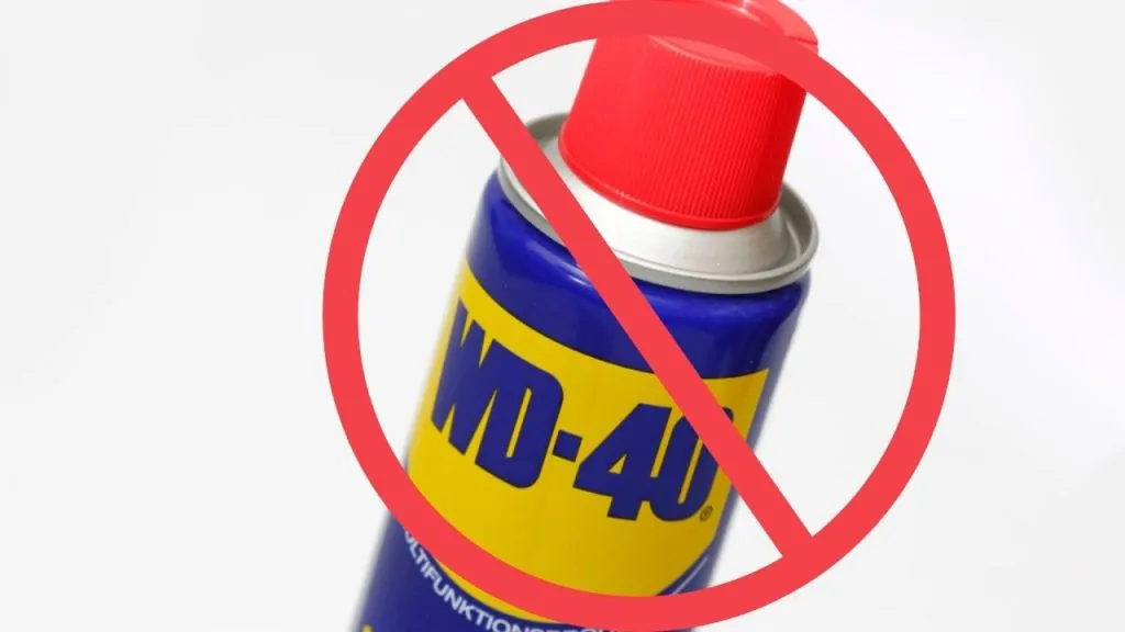 When You Shouldn’t Use WD-40