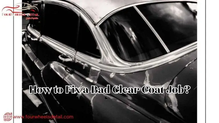 How to Fix a Bad Clear Coat Job?