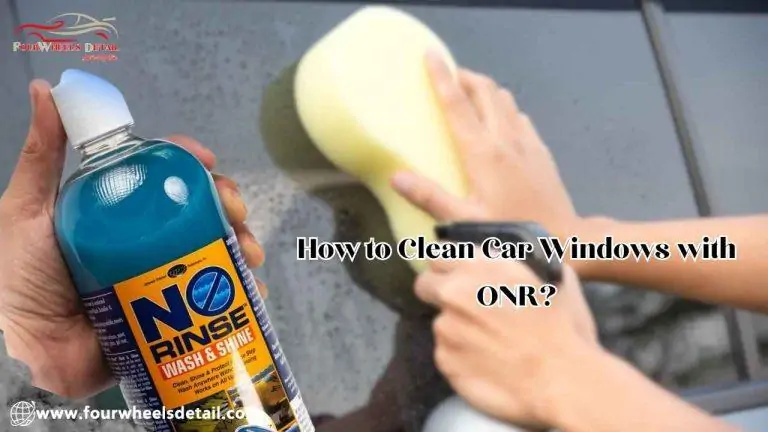 How to Clean Car Windows with ONR?